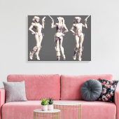 Harley Quinn Alternate 2 Leinwanddruck (Insitu (Wohnzimmer))