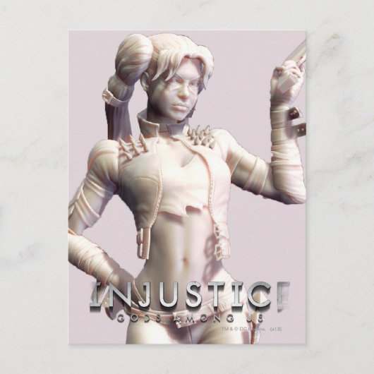 Harley Quinn Alternate Postkarte (Vorderseite)