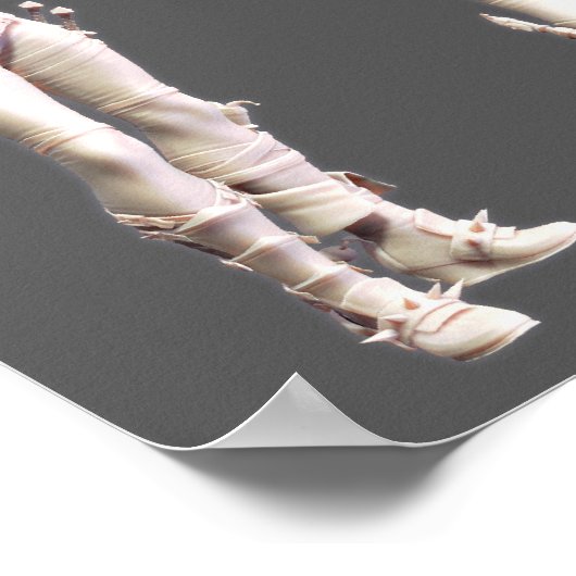 Harley Quinn Alternate Turnaround Poster (Ecke)