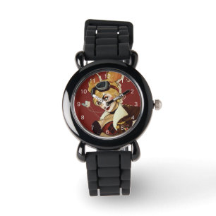 Harley Quinn Bombshells Pinup Armbanduhr