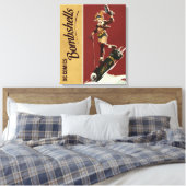 Harley Quinn Bombshells Pinup Leinwanddruck (Insitu (Schlafzimmer))