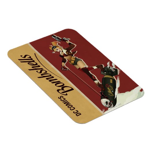 Harley Quinn Bombshells Pinup Magnet (Rechte Seite)
