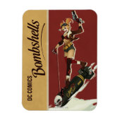 Harley Quinn Bombshells Pinup Magnet (Vertikal)
