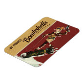 Harley Quinn Bombshells Pinup Magnet (Linke Seite)