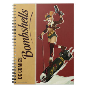 Harley Quinn Bombshells Pinup Notizblock