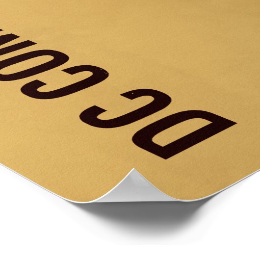 Harley Quinn Bombshells Pinup Poster (Ecke)