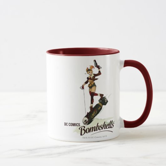 Harley Quinn Bombshells Pinup Tasse (Rechts)