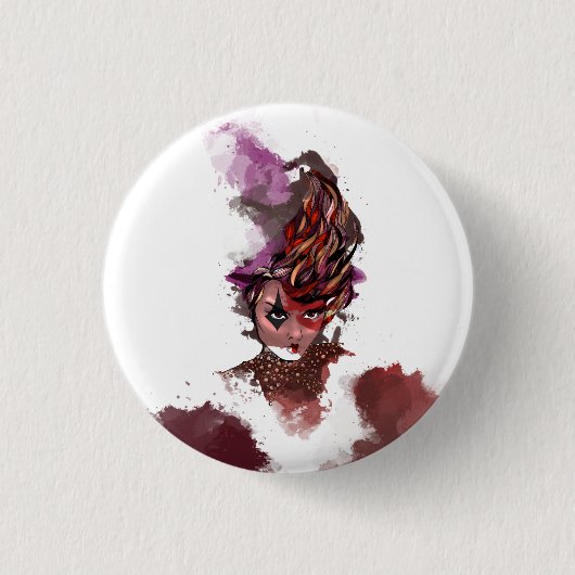 Harley Quinn  Button (Vorderseite)