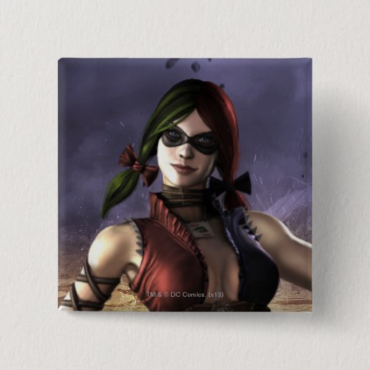 Harley Quinn Button (Vorderseite)