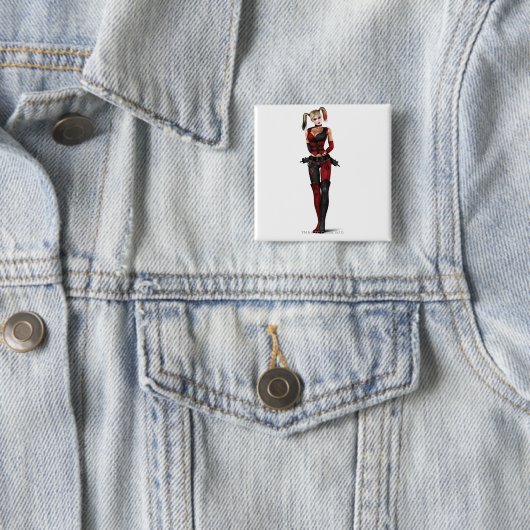Harley Quinn Button (Beispiel)