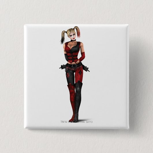 Harley Quinn Button (Vorderseite)