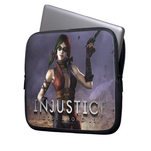 Harley Quinn Laptopschutzhülle (Vorderseite Links)