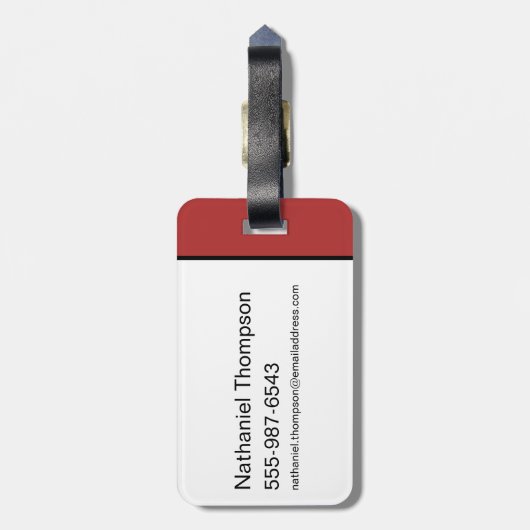 Harley Quinn - Lass uns surfen gehen Gepäckanhänger (Rückseite vertikal)