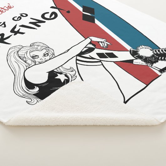 Harley Quinn - Lass uns surfen gehen Sherpadecke (3/4)