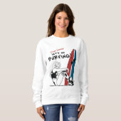 Harley Quinn - Lass uns surfen gehen Sweatshirt (Vorne ganz)