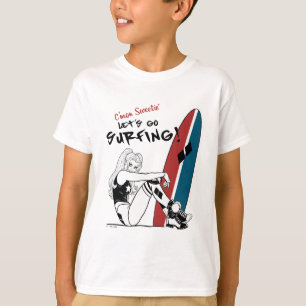 Harley Quinn - Lass uns surfen gehen T-Shirt