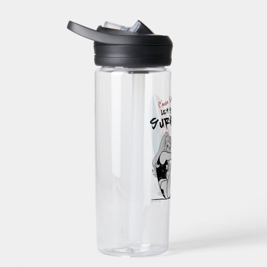Harley Quinn - Lass uns surfen gehen Trinkflasche (Rechts)