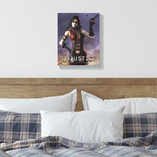 Harley Quinn Leinwanddruck (Insitu (Schlafzimmer))