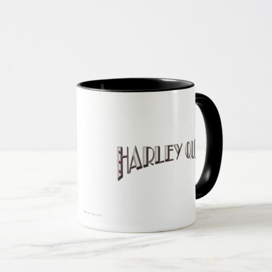 Harley Quinn - Logo Tasse (VorderseiteRechts)