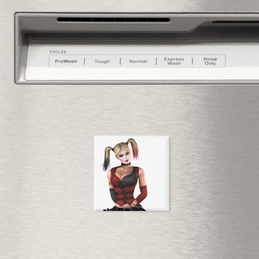 Harley Quinn Magnet (In Situ (Geschirrspüler))