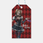 Harley Quinn mit Fuzzy Dice Geschenkanhänger (Vorderseite)