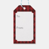 Harley Quinn mit Fuzzy Dice Geschenkanhänger (Rückseite)