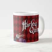 Harley Quinn mit Fuzzy Dice Jumbo-Tasse (Vorderseite Rechts)