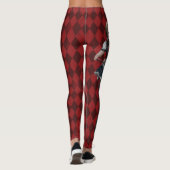 Harley Quinn mit Fuzzy Dice Leggings (Rückseite)