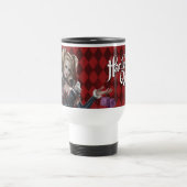 Harley Quinn mit Fuzzy Dice Reisebecher (Mittel)
