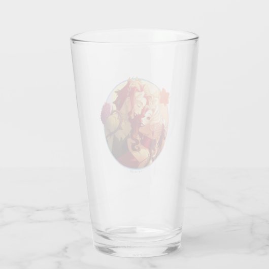 Harley Quinn & Poison Ivy Pride Comic Cover Glas (Rückseite)