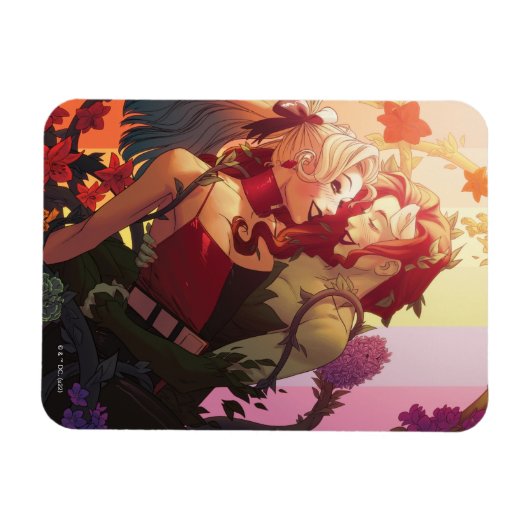 Harley Quinn & Poison Ivy Pride Comic Cover Magnet (Horizontal)