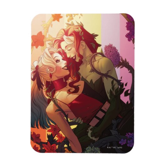 Harley Quinn & Poison Ivy Pride Comic Cover Magnet (Vertikal)