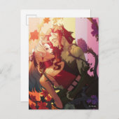 Harley Quinn & Poison Ivy Pride Comic Cover Postkarte (Vorne/Hinten)