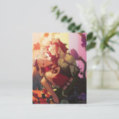 Harley Quinn & Poison Ivy Pride Comic Cover Postkarte (Stehend Vorderseite)