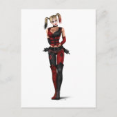 Harley Quinn Postkarte (Vorderseite)