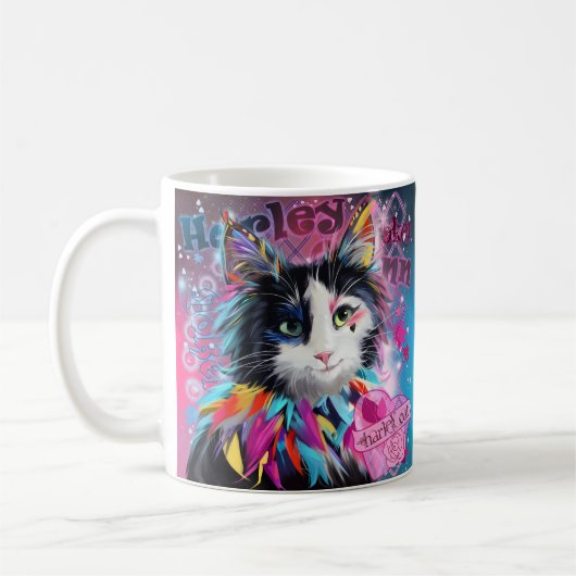 Harley Quinn the Cat Kaffeetasse (Links)