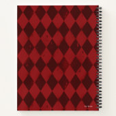 Harley Quinn Zeichnend mit Fuzzy Dice Notizblock (Rückseite)