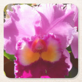 Harlinde Rechteckiger Pappuntersetzer (Vorderseite)