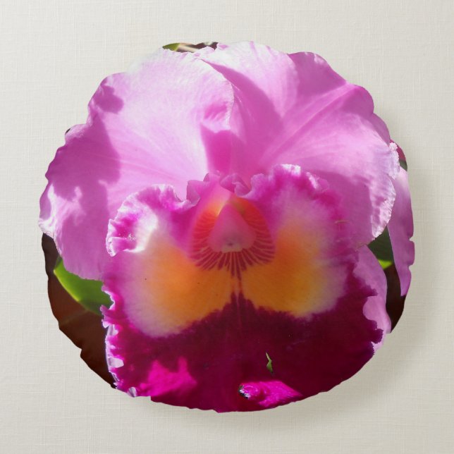 Harlinde Rundes Kissen (Vorderseite)