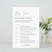 HARLOW Baby über oder unter Babydusche (Stehend Vorderseite)