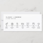 HARLOW Hochzeitzeitschrift und Willkommensbrief 9x (Vorderseite)