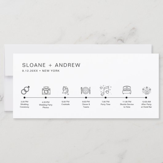 HARLOW Hochzeitzeitschrift und Willkommensbrief 9x (Vorderseite)