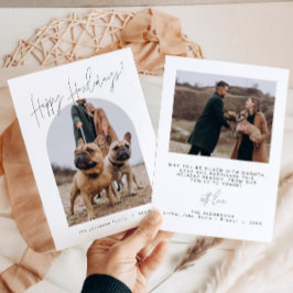 HARLOW Modern Howlidays Hunde Weihnachtskarte Einladung