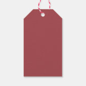 HARLOW Modern Secret Santa Gift Exchange Geschenkanhänger (Rückseite)