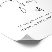 HARLOW Moderne Tanzschuhe Dreh Flop Wedding Poster (Ecke)