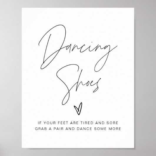 HARLOW Moderne Tanzschuhe Dreh Flop Wedding Poster (Vorne)