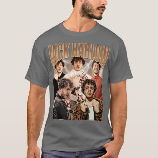 Harlow Retro Stil T-Shirt