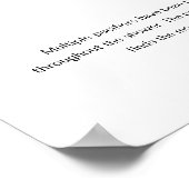 HARLOW Schnuller Hunt Baby Duschgel Spielzeichen Poster (Ecke)