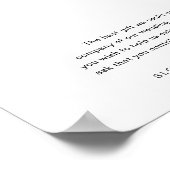 HARLOW wollen gut Venmo QR Code Hochzeitszeichen Poster (Ecke)