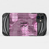 Harlowish Sonya Elegant Monogram Case-Mate iPhone Hülle (Rückseite (Horizontal))